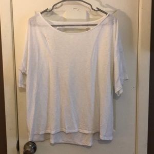 Fabletics open back tee.  Size: XXL
